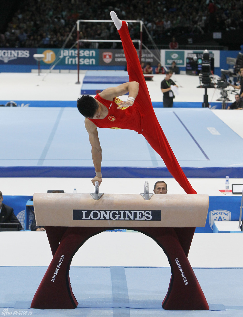 体操世锦赛男子鞍马决赛_高清图集_新浪网