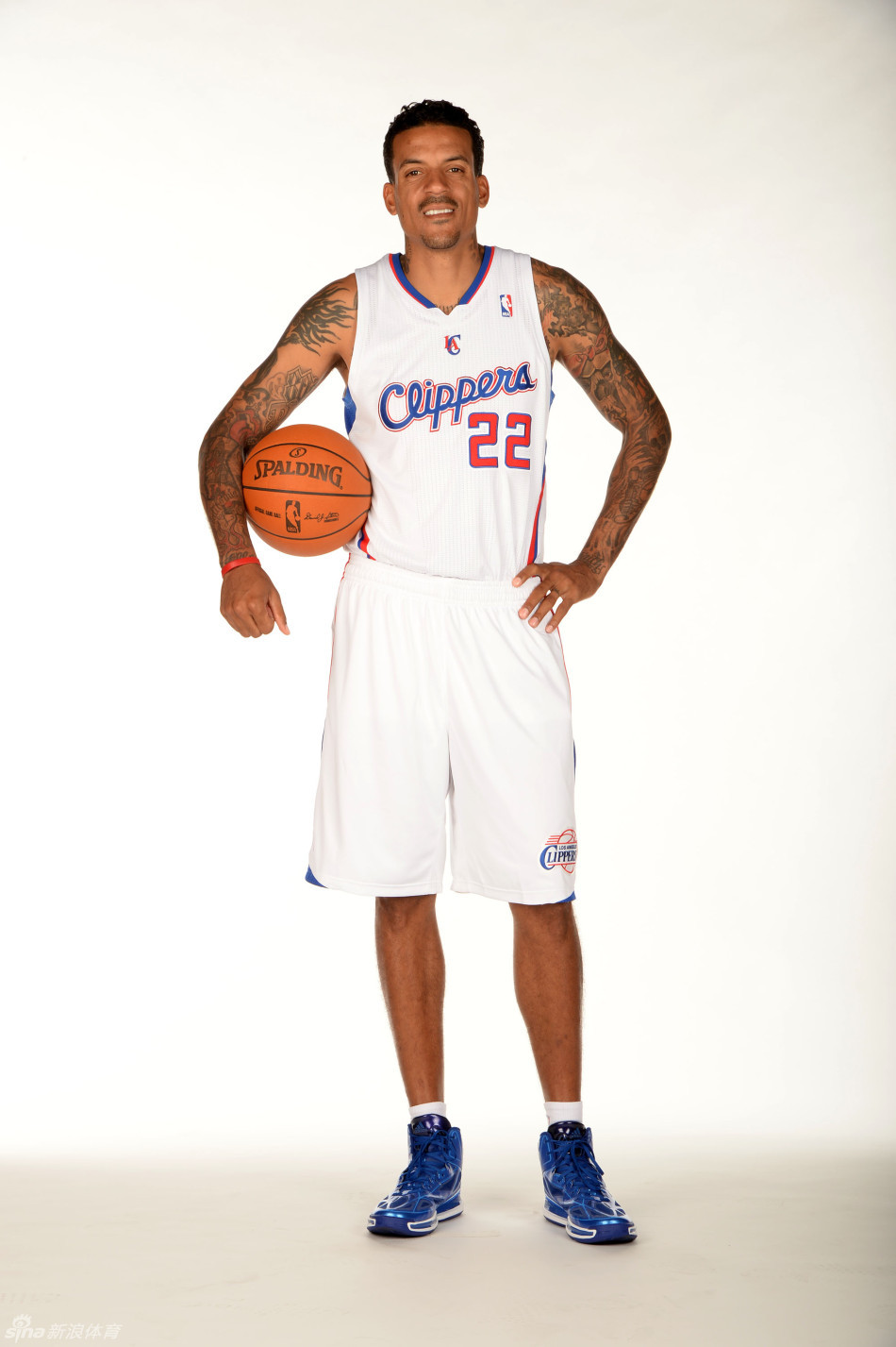 快船媒体日小乔丹怒吼_高清图集_新浪网