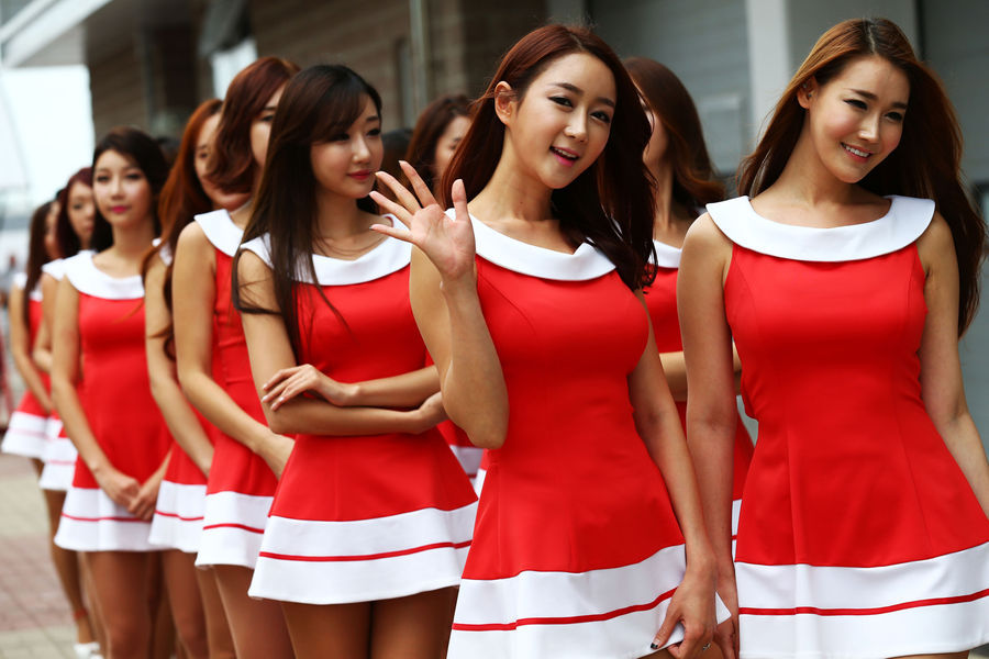 f1韩国站赛车宝贝特辑_高清图集_新浪网