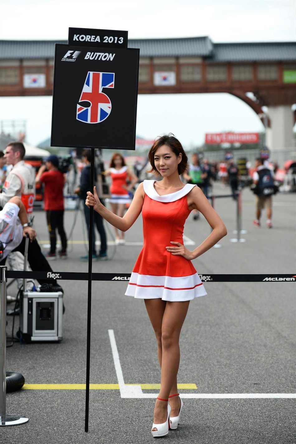 f1韩国站赛车宝贝特辑_高清图集_新浪网