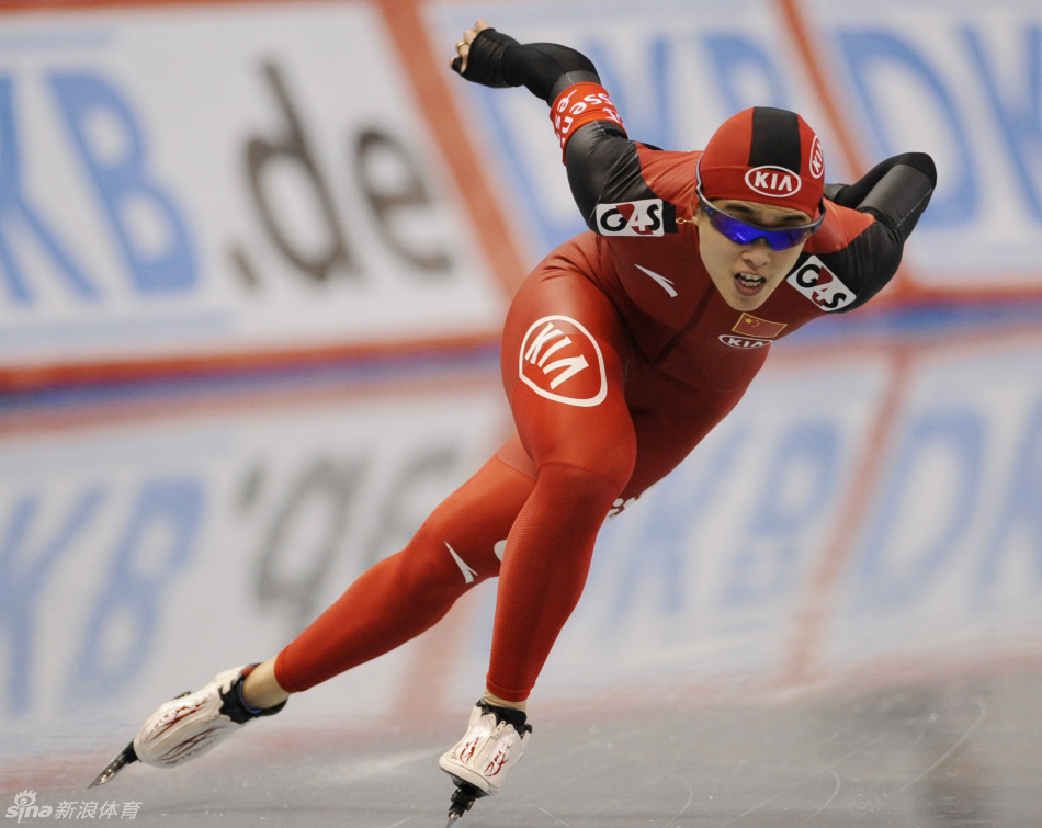 短距离速滑世锦赛于静夺冠_高清图集_新浪网