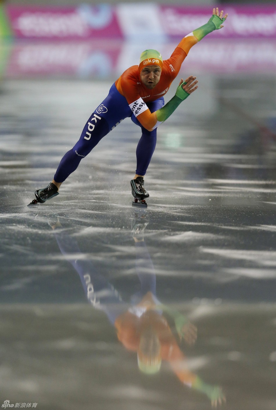 短距离速滑世锦赛于静夺冠_高清图集_新浪网