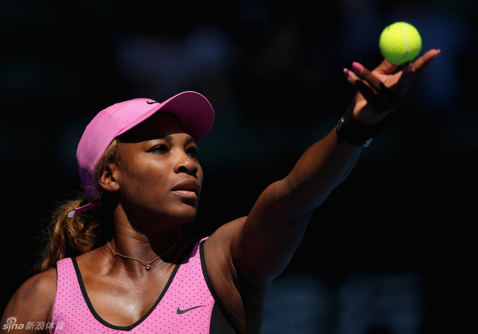 澳网小威轻松晋级16强_高清图集_新浪网