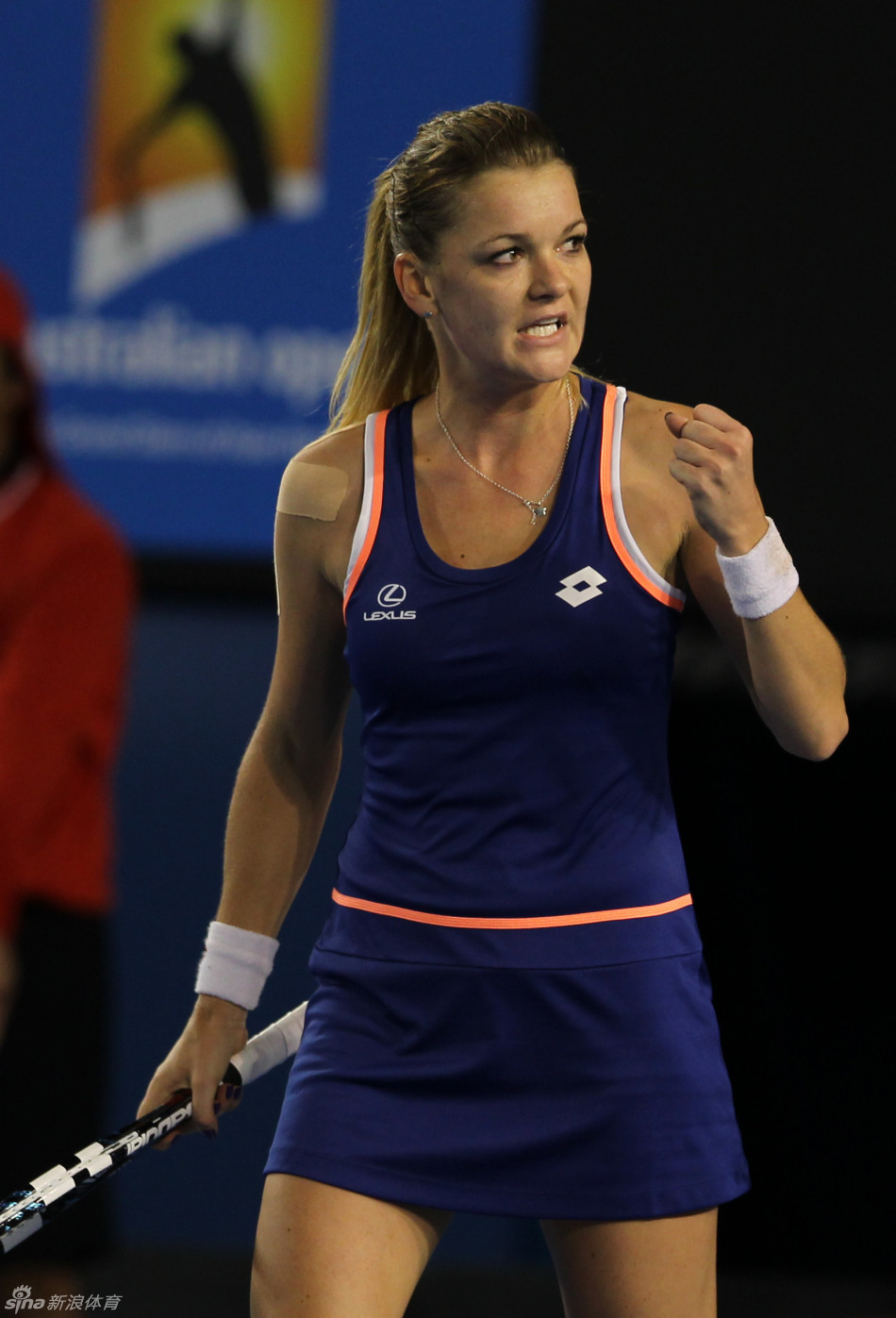 澳网拉德万斯卡晋级八强_高清图集_新浪网