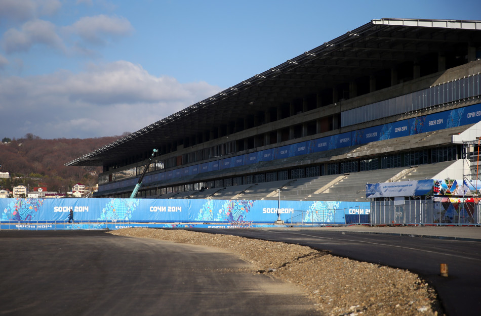 在建中的索契f1赛道_高清图集_新浪网