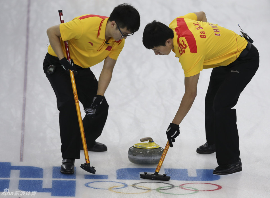 新浪直击中国男子冰壶胜美国_高清图集_新浪网