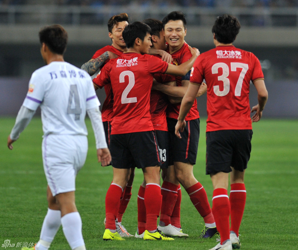 [中超]泰达2-5恒大