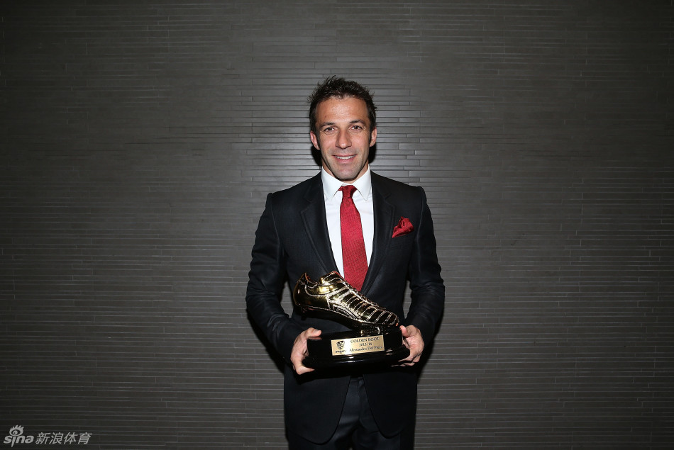 皮耶罗拿到球队金靴