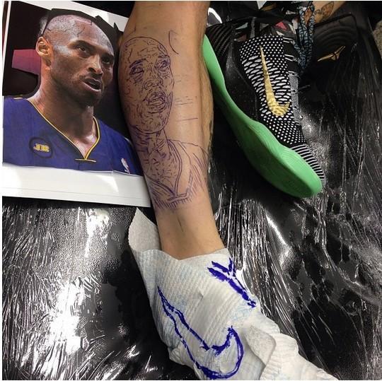 盘点各式科比球迷的纹身