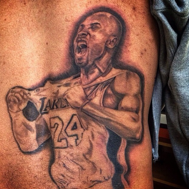 盘点各式科比球迷的纹身