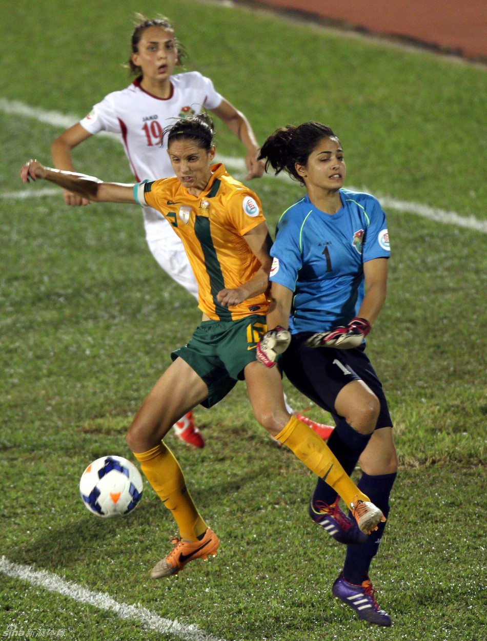 女足亚洲杯澳大利亚3-1约旦_高清图集_新浪网
