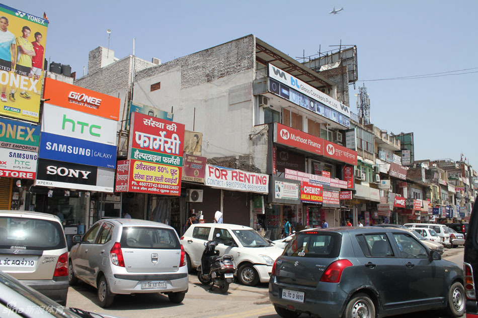 印度新德里城市风情_新浪图片