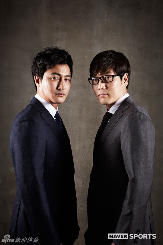 安贞焕宋钟国携手拍型男写真