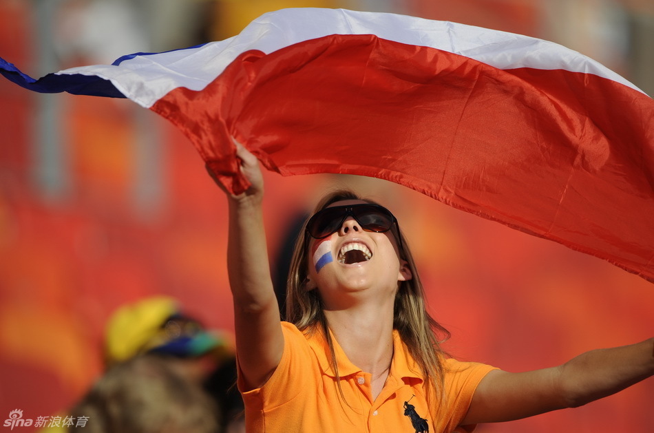 荷兰女球迷_高清图集_新浪网