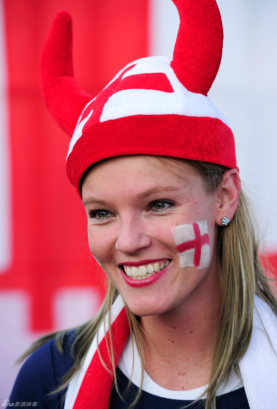 英格兰美女球迷