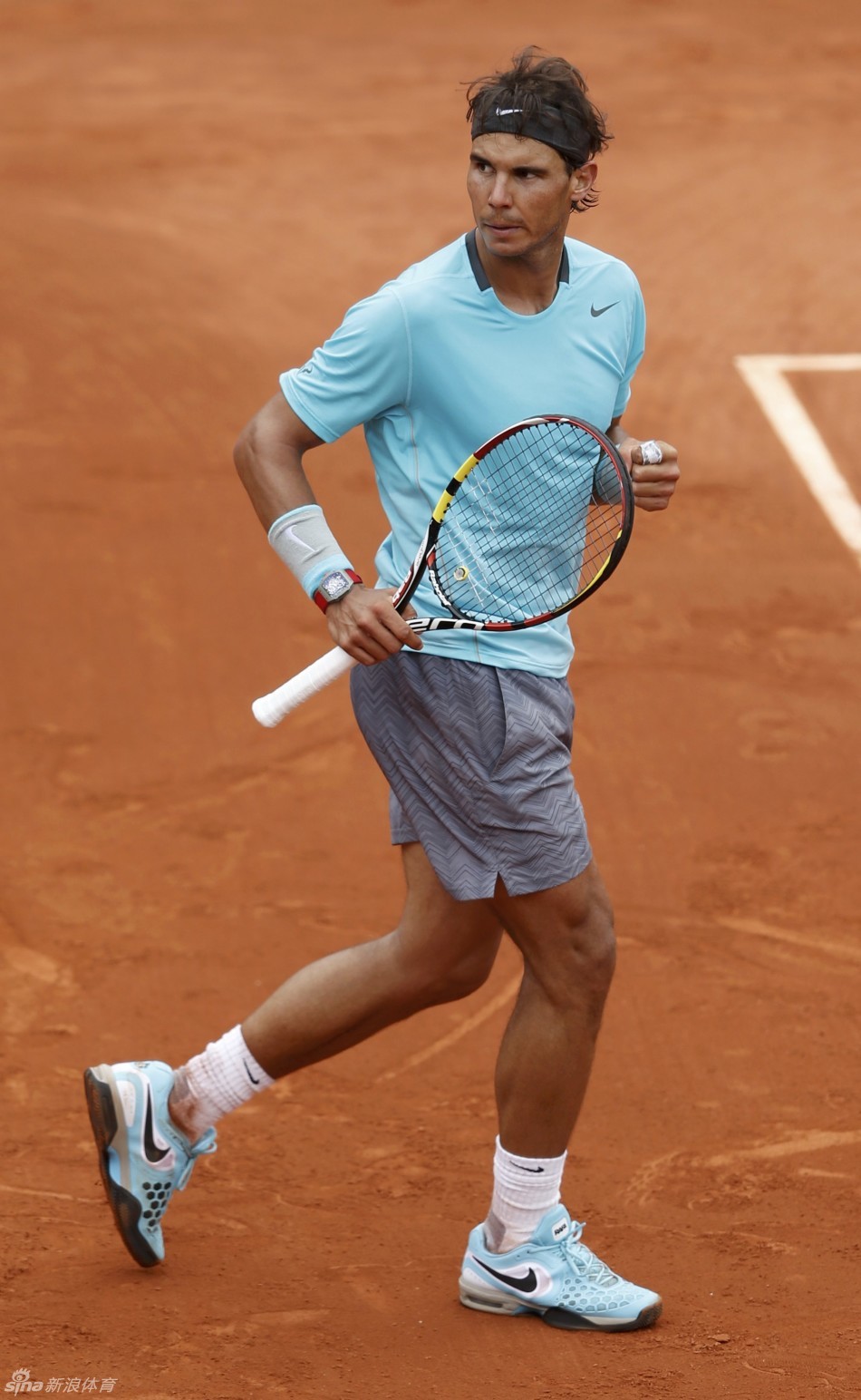 法网纳达尔晋级8强_高清图集_新浪网