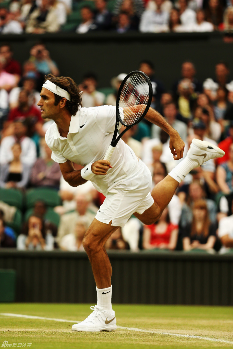 温网费德勒横扫进16强_高清图集_新浪网
