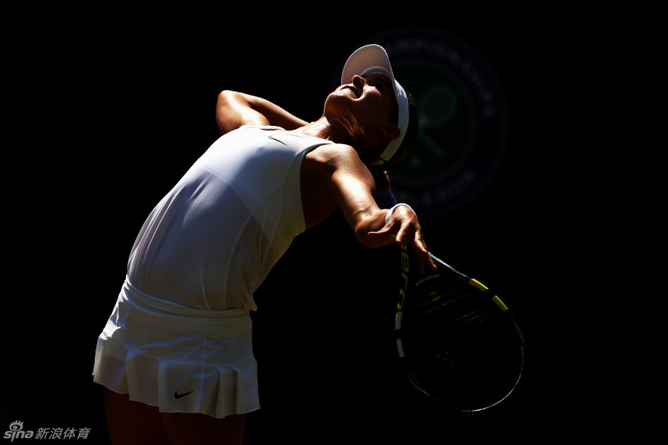 哈勒普正手击球