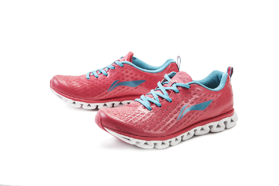 2014年李宁弧四代减震跑鞋男款(黑 蝴蝶蓝)