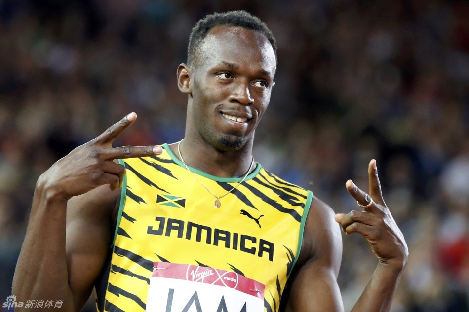 博尔特出战英联邦运动会_高清图集_新浪网