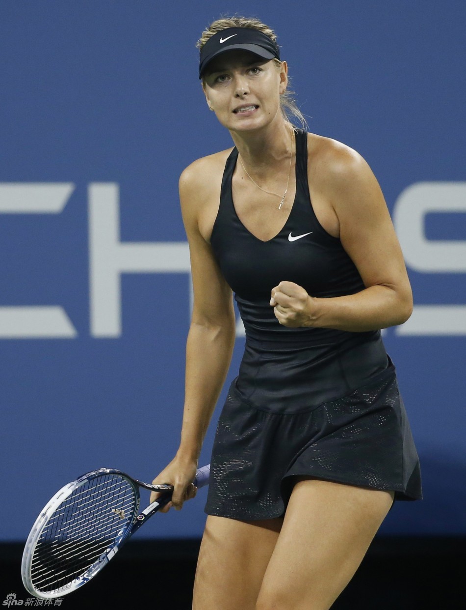 [美网]莎娃晋级女单16强_高清图集_新浪网