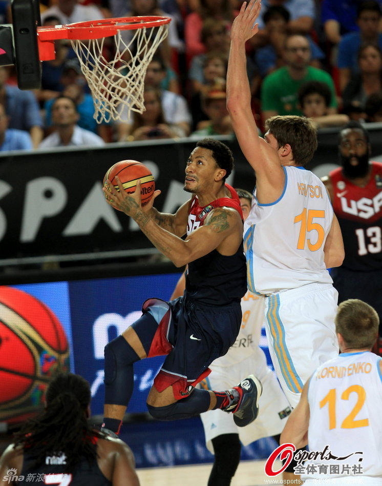 [男篮世界杯]美国95-71乌克兰_高清图集_新浪网