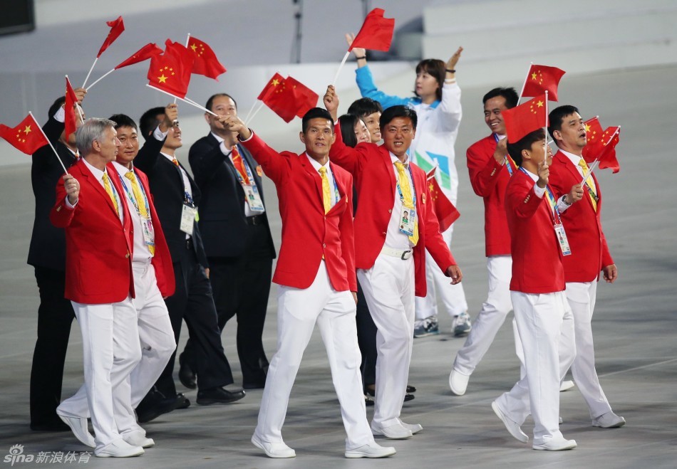 仁川亚运会运动员入场仪式_高清图集_新浪网