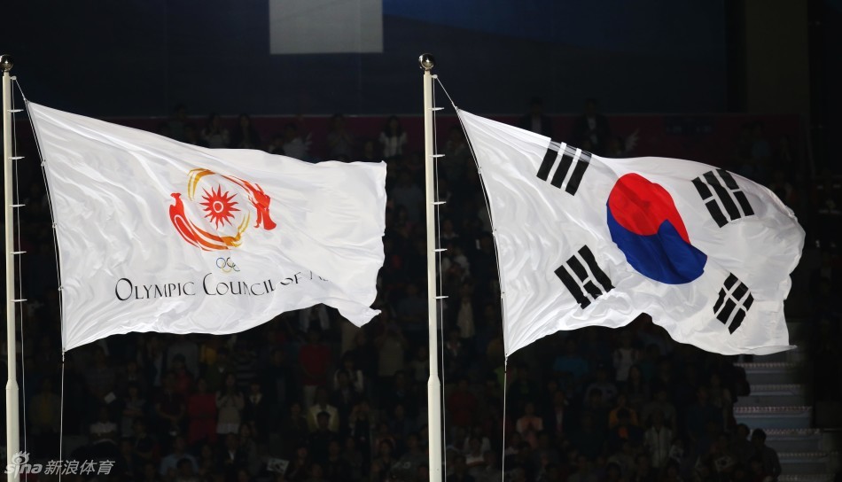 参加亚运会的国家国旗图片