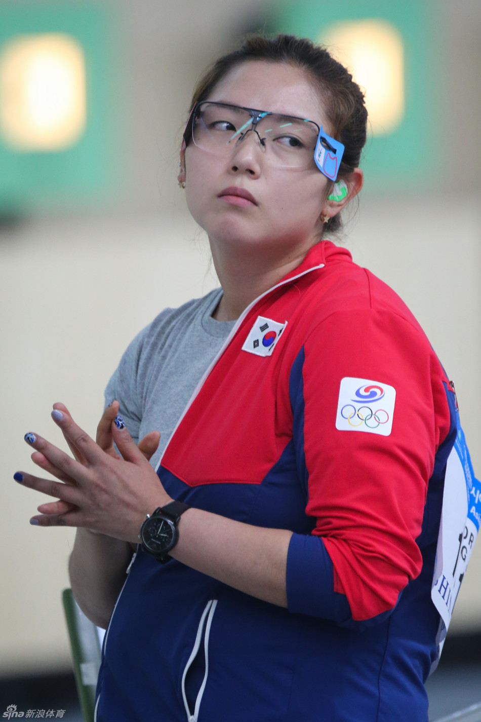 第1金女子气手枪团体_高清图集_新浪网