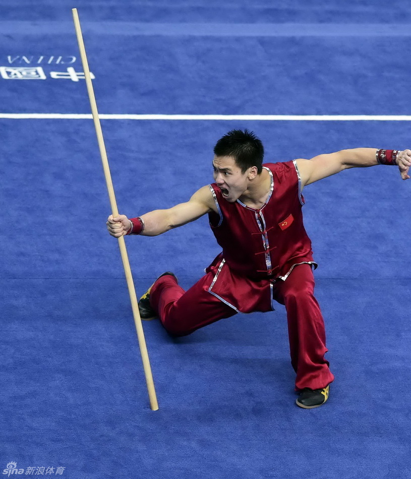 男子南拳南棍全能王地夺金_高清图集_新浪网