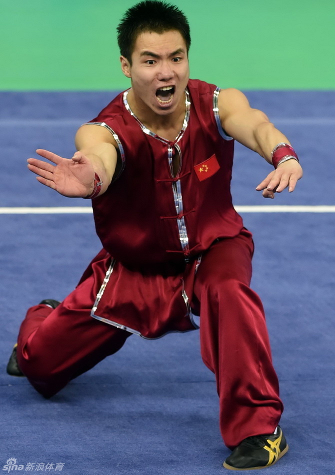 男子南拳南棍全能王地夺金_高清图集_新浪网