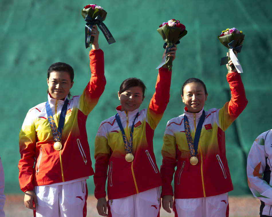 射击男子25米标准手枪个人赛中国选手丁峰夺冠