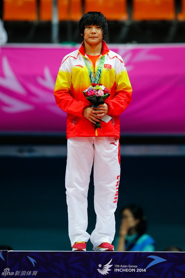 女子自由式55kg级日选手夺冠_高清图集_新浪网