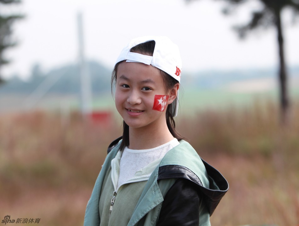 华彬lpga赛观众彩绘脸