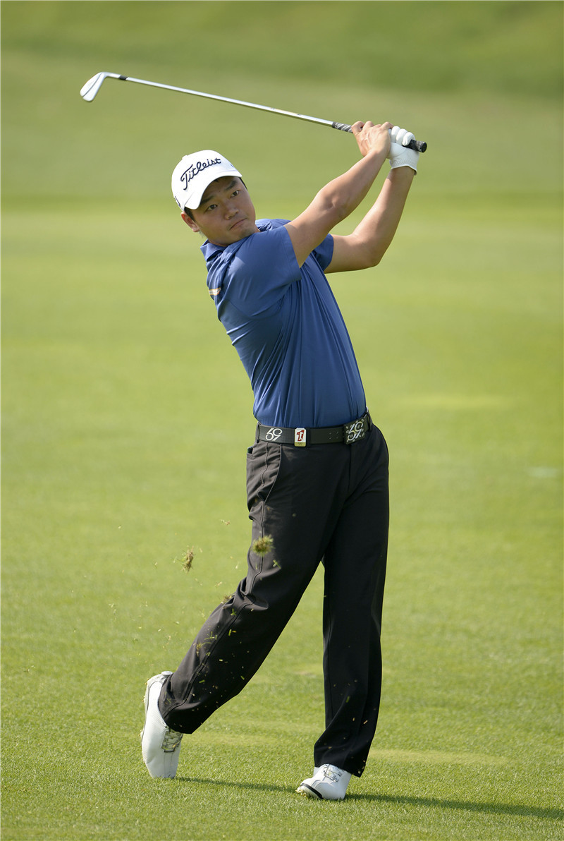 2014年南山中国高尔夫大师赛第三轮比赛在丹岭翠园高尔夫俱乐部结束