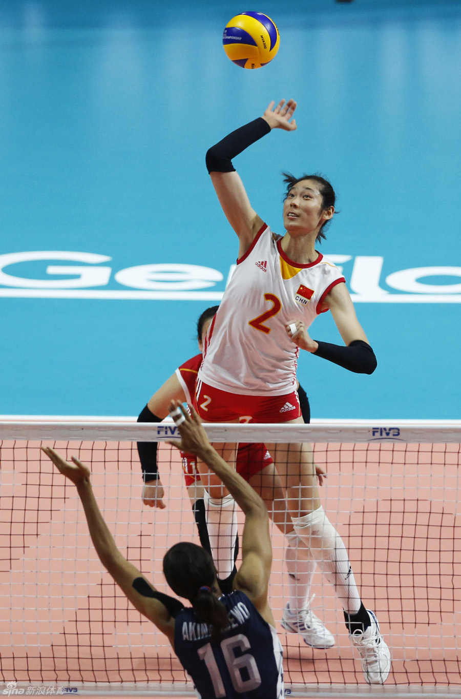 [女排世锦赛]中国1-3美国_高清图集_新浪网