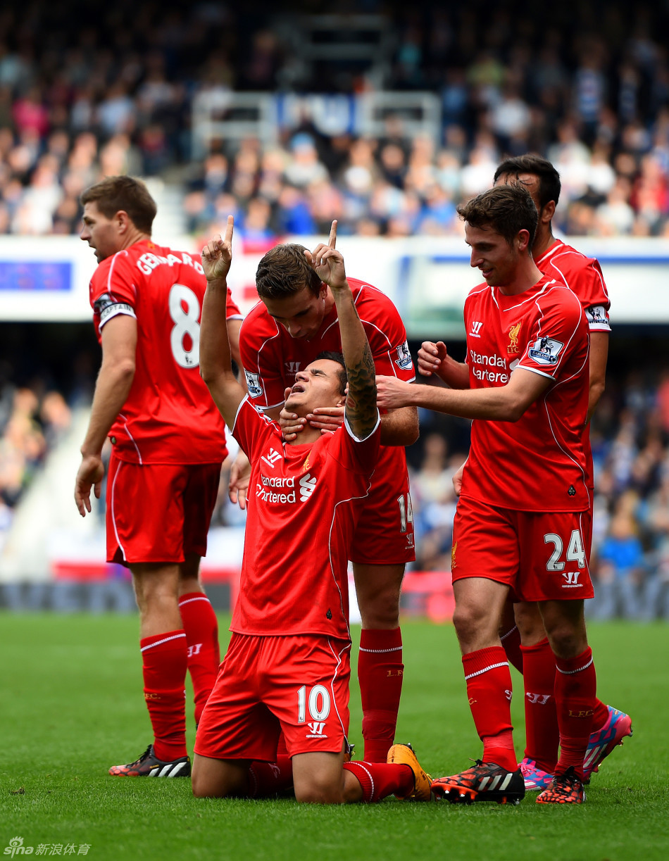 [英超]女王公园巡游者2-3利物浦_高清图集_新浪网