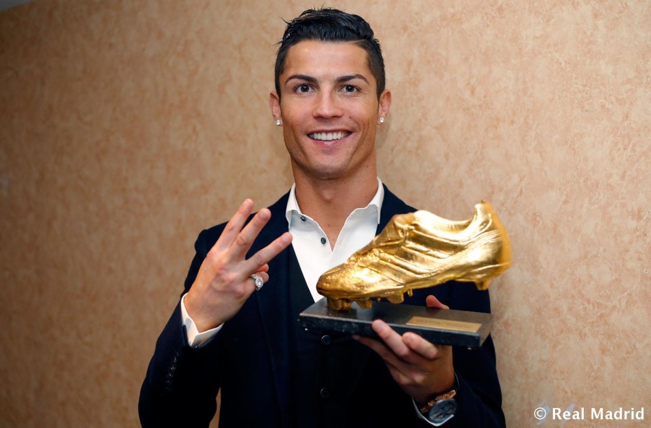 c罗再夺欧洲金靴奖