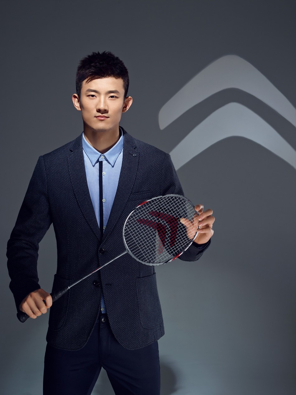 中国羽毛球队谌龙李雪芮时尚写真