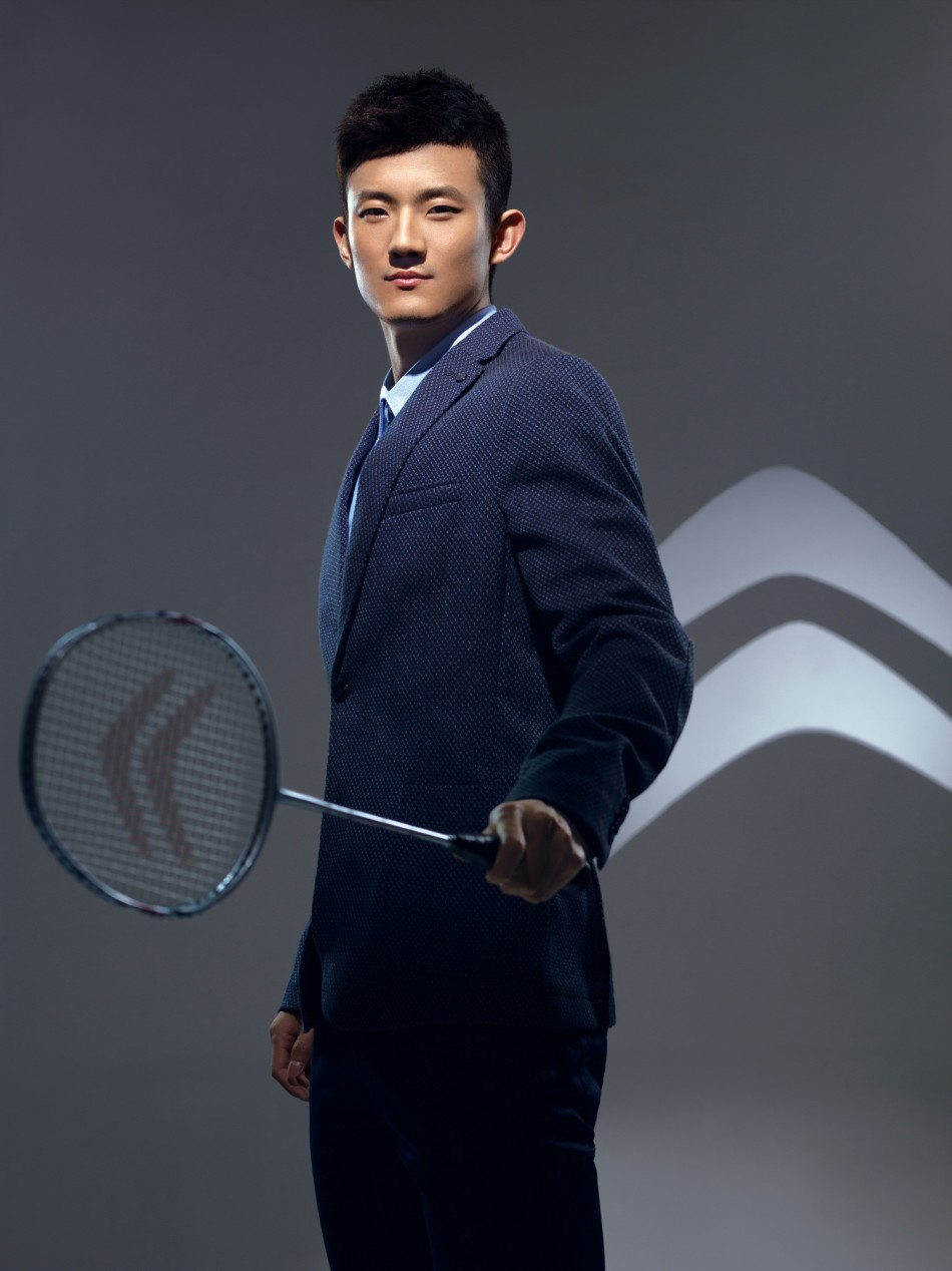 中国羽毛球队谌龙李雪芮时尚写真