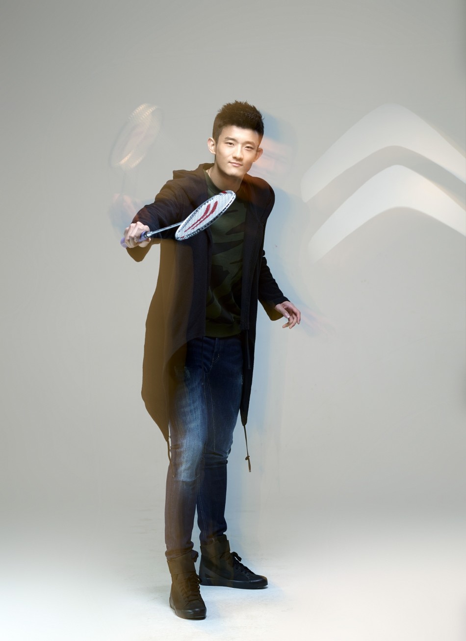 中国羽毛球队谌龙李雪芮时尚写真