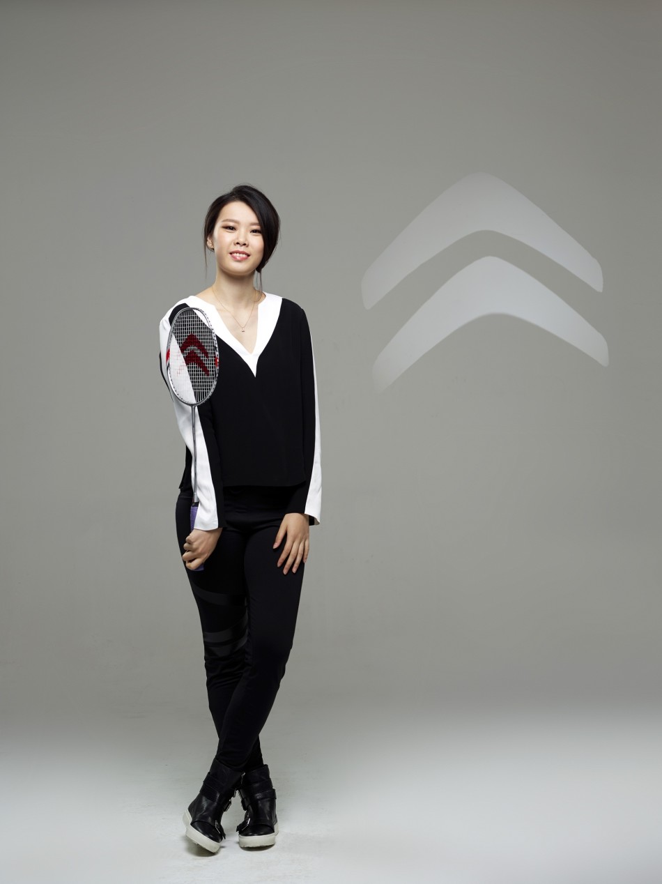 中国羽毛球队谌龙李雪芮时尚写真