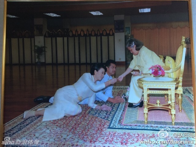 冯坤加提蓬泰国举行婚礼_高清图集_新浪网