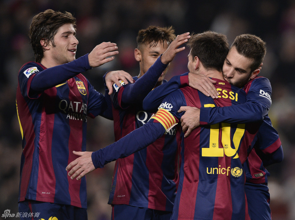 [国王杯]巴萨5-0埃尔切_高清图集_新浪网
