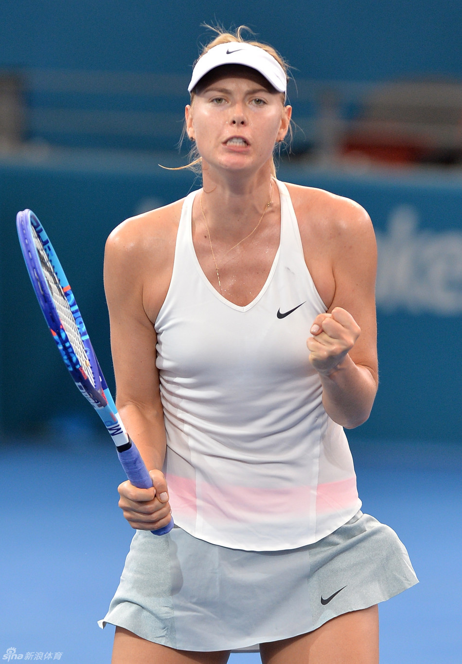 布里斯班赛莎娃进四强_高清图集_新浪网