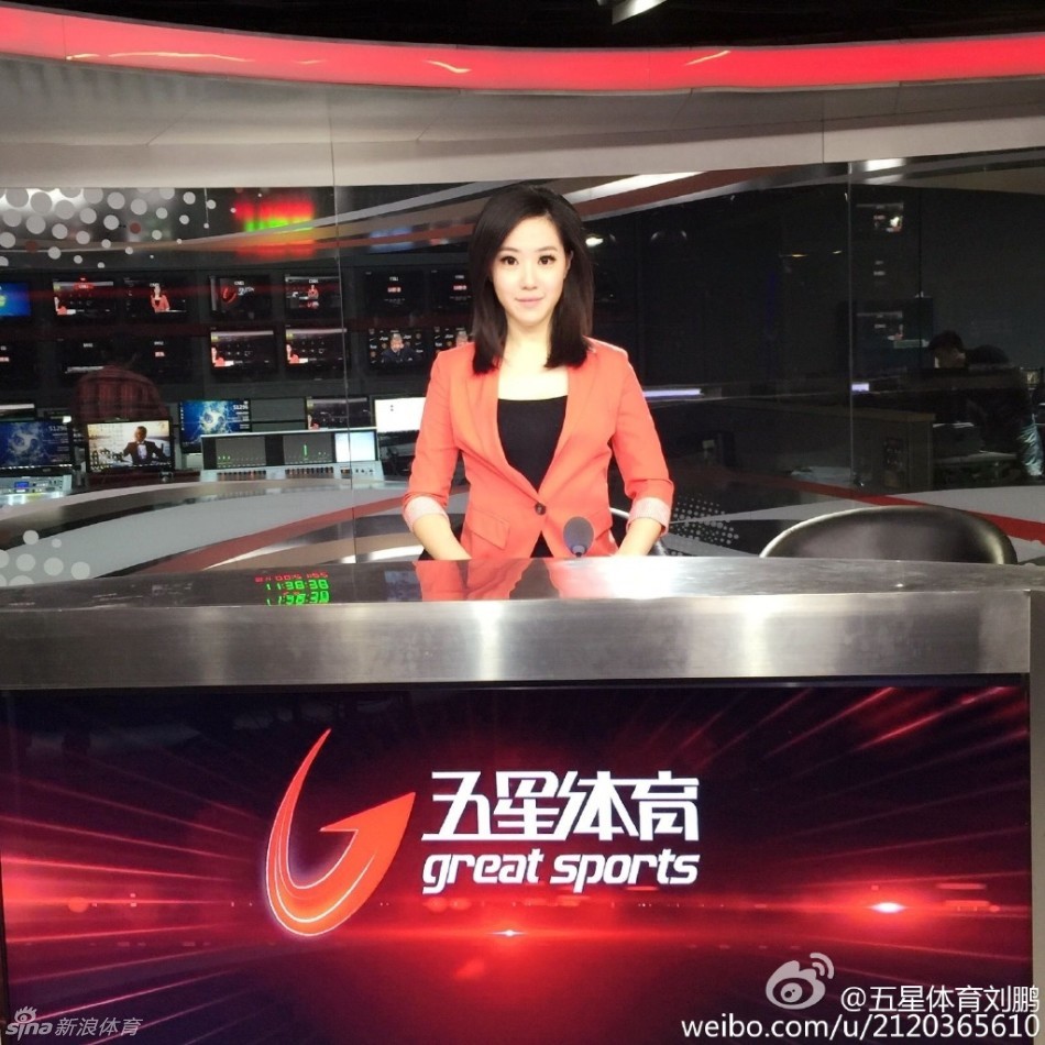 五星体育实习主播惊艳