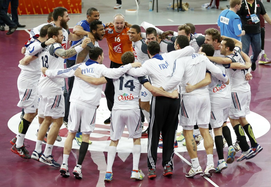 男子手球世锦赛法国5冠_高清图集_新浪网