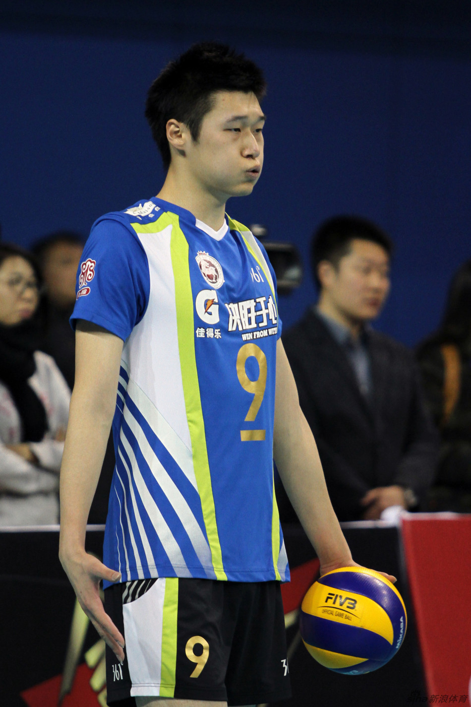 球迷镜头里的上海男排下_高清图集_新浪网