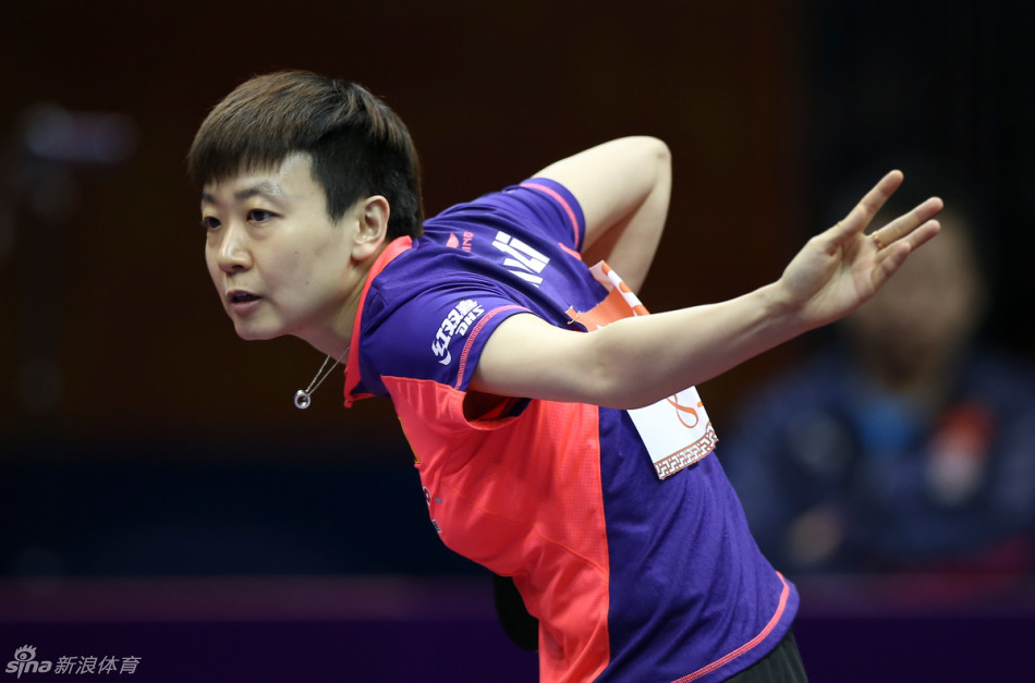 2015年5月1日,2015苏州世乒赛,女子单打中国选手朱雨玲战胜法国选手