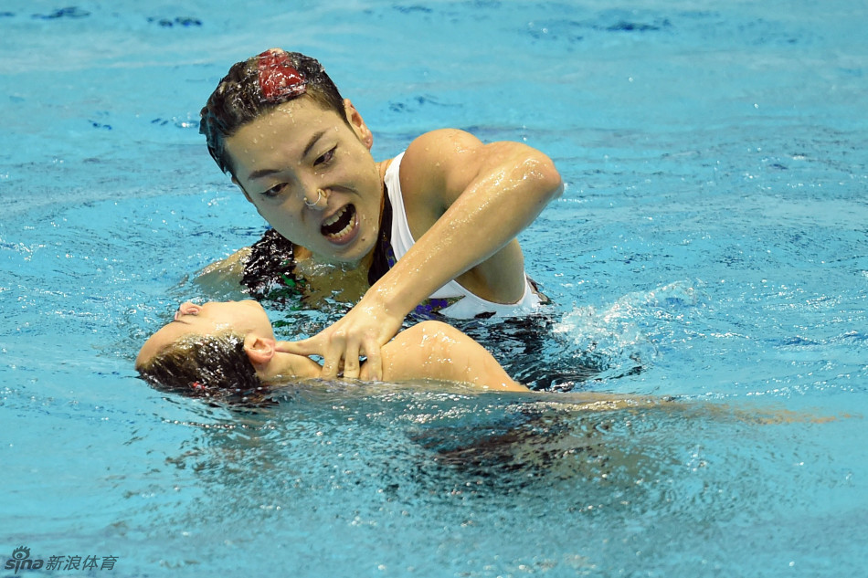 日本花游男女混双组合首次参赛_高清图集_新浪网